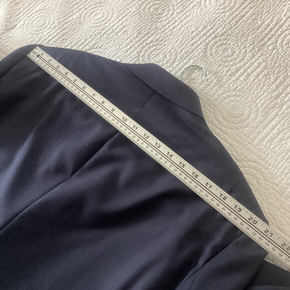 NWT Charles Tyrwhitt Navy Proper Blazer Classic Fit Jacket 48R 100% Wool - Picture 10 of 16